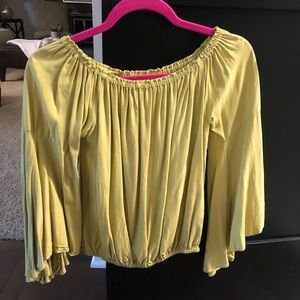 Chartreuse top